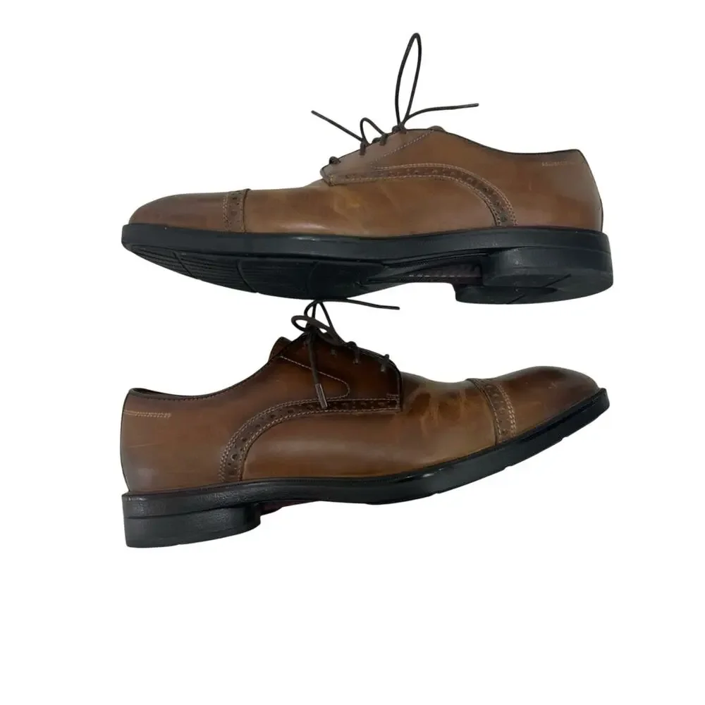 Johnston & Murphy Men's Ronan Plain Toe Dress Shoes Size 10.5M